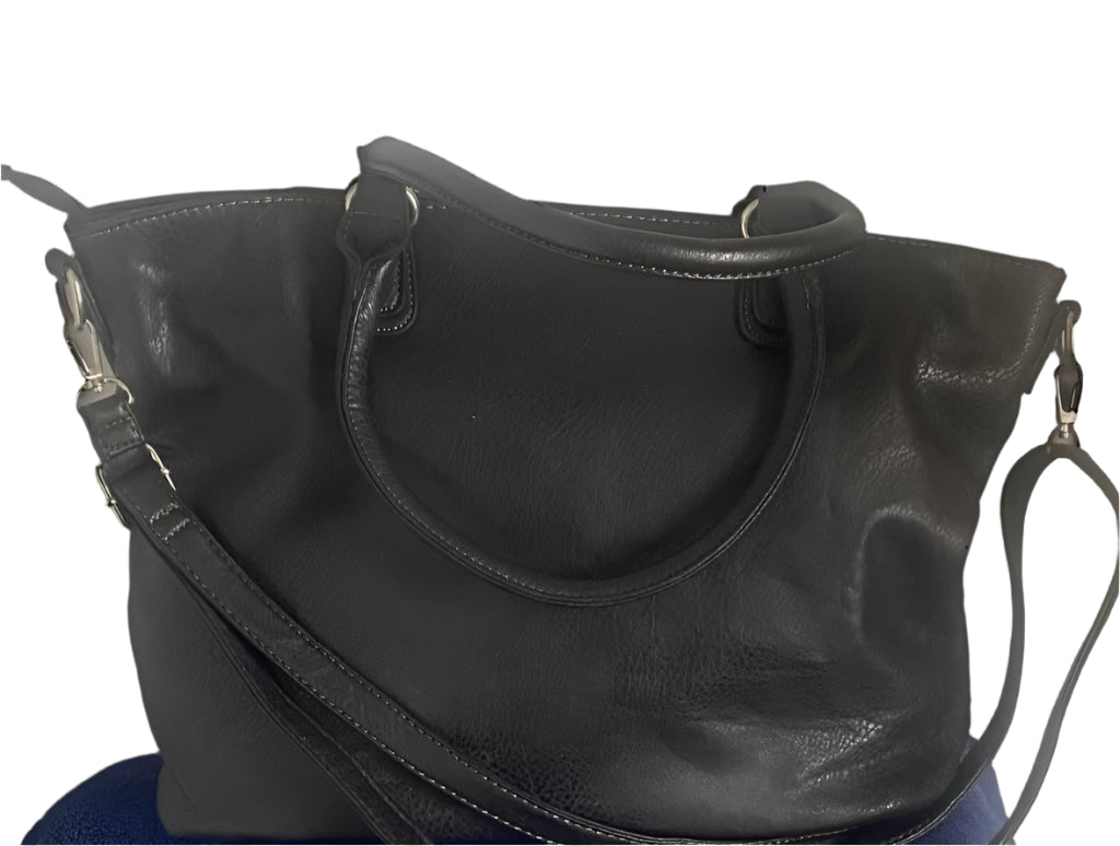 David Jones Black Leather Bag NEW