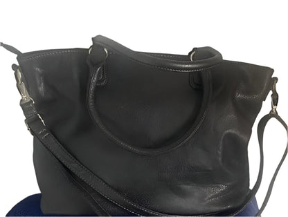 David Jones Black Leather Bag NEW
