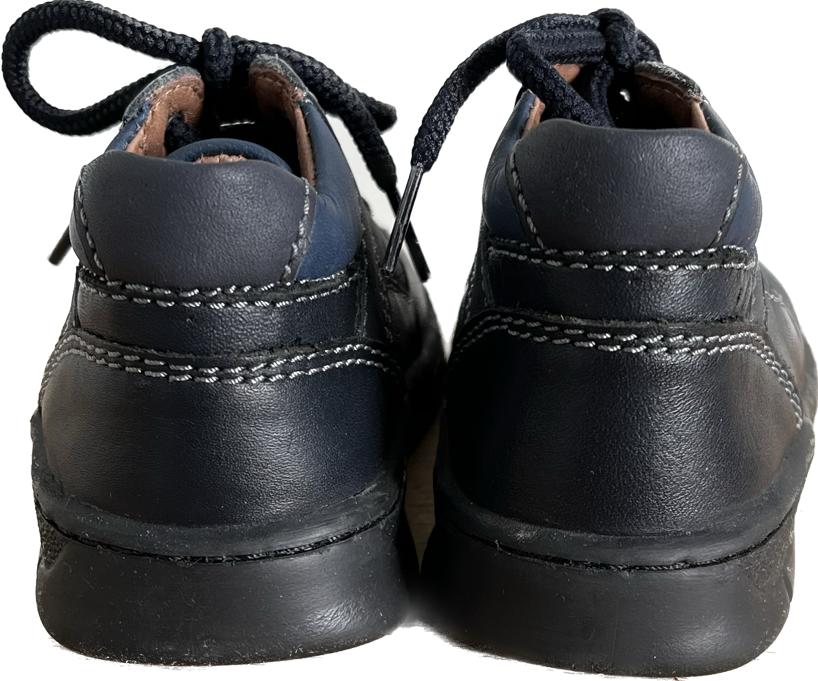 Start-Rite Tryke Navy Leather Shoes size 3G. NEW in Box