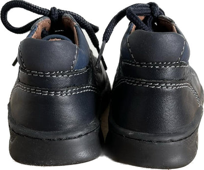 Start-Rite Tryke Navy Leather Shoes size 3G. NEW in Box