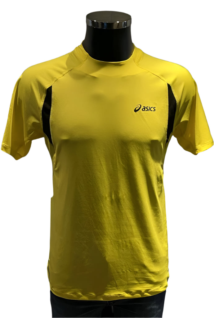 ASICS Yellow Cycling Shirt - Size M