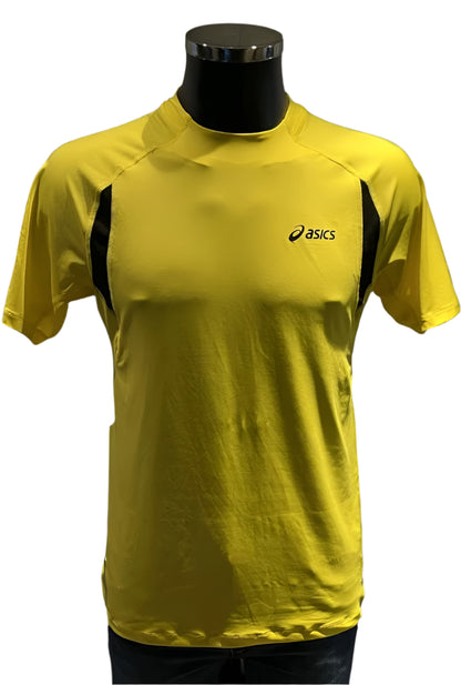 ASICS Yellow Cycling Shirt - Size M