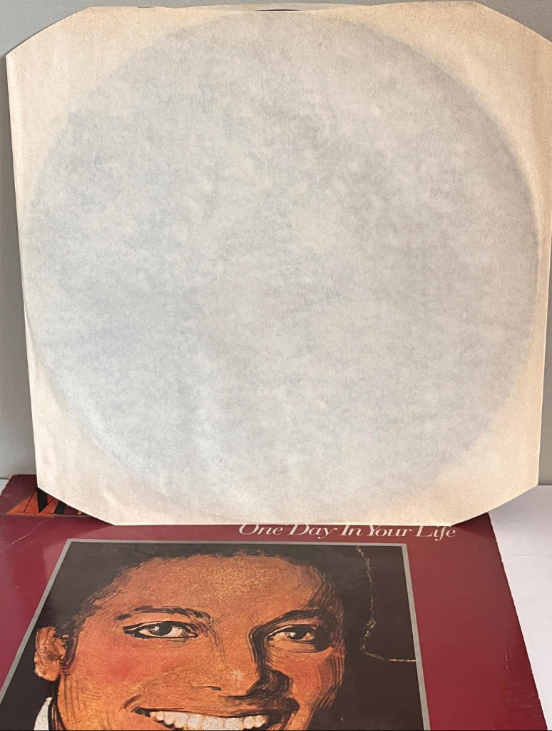 'One Day In Your Life' by Michael Jackson - Inner Sleeve