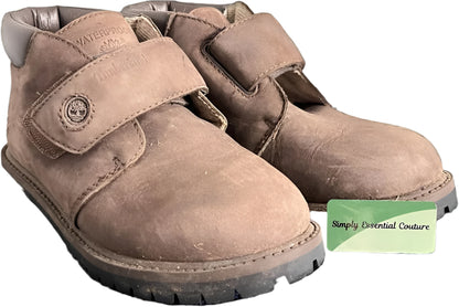 Timberland Brown Leather Boots- Size UK13 - Pre-loved in great condition