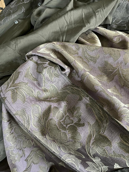 SHERYL MAY Lilac & Grey Trench Coat - UK M - Pre-loved Great Condition