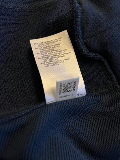Adidas Navy Sweatshirt - Material Mix