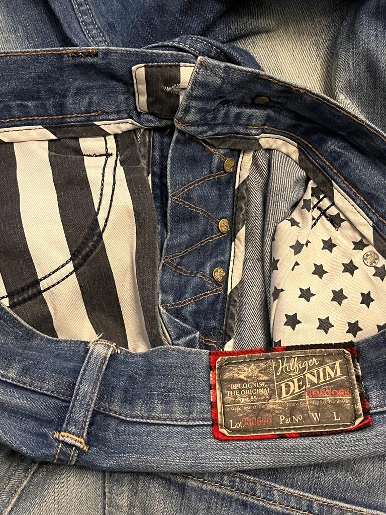 Hilfiger Blue Jeans - W32 - Inside and Rear Patch