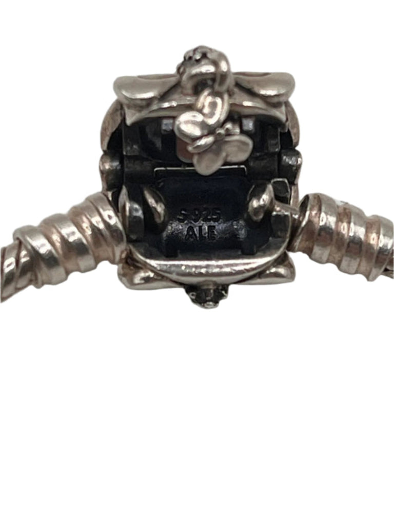 Pandora 3 Glass Charm Bracelet