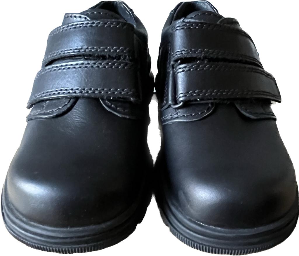 Start-rite Spin Black leather shoes - size from UK 7 1/2H to 10E, NEW in Box