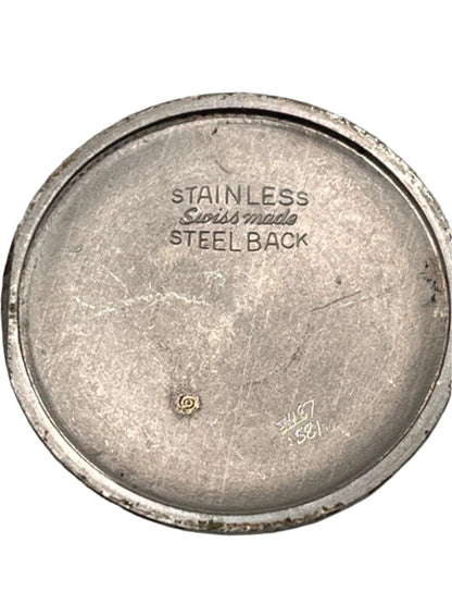 Delbana Watch Inside of Steel Back