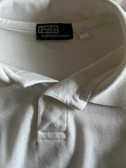 Ralph Lauren White Polo Shirt  - UK XXL