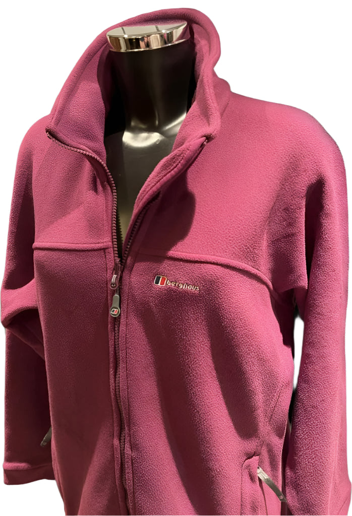 Berghaus Burgundy Fleece - Size UK 18