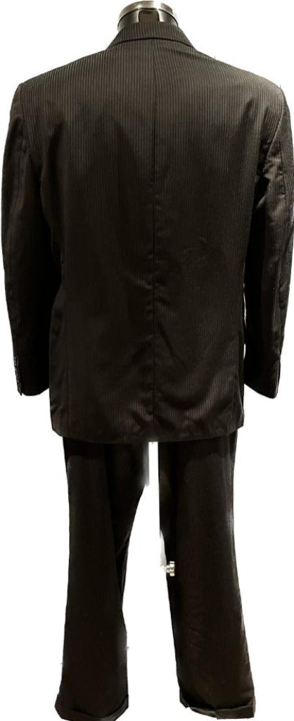 Calvin Klein S/B Black Pinstripe - Back