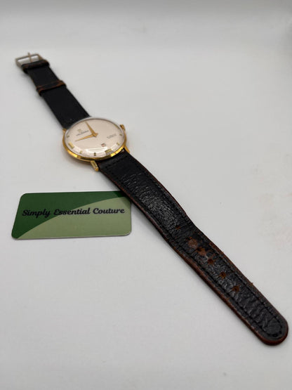 Delbana Vintage Gold Watch - Original Strap