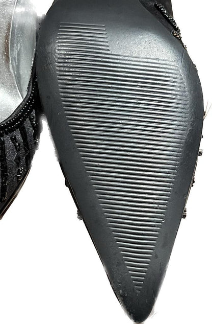 Roland Cartier Black Sequinned Shoes - UK6