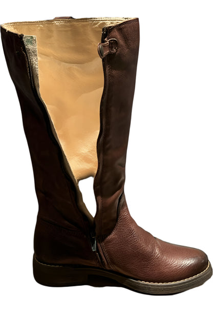 PRIMIGI Brown Leather Boots -  UK3.5