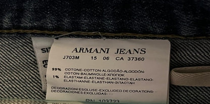Armani Jeans Blue Wash W34 - Labels
