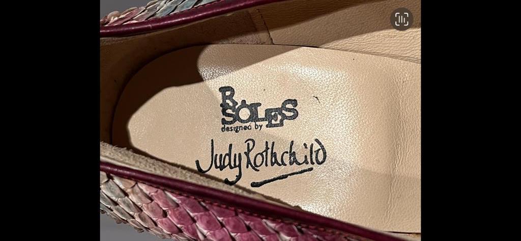 R Soles designed by Judy Rothschild