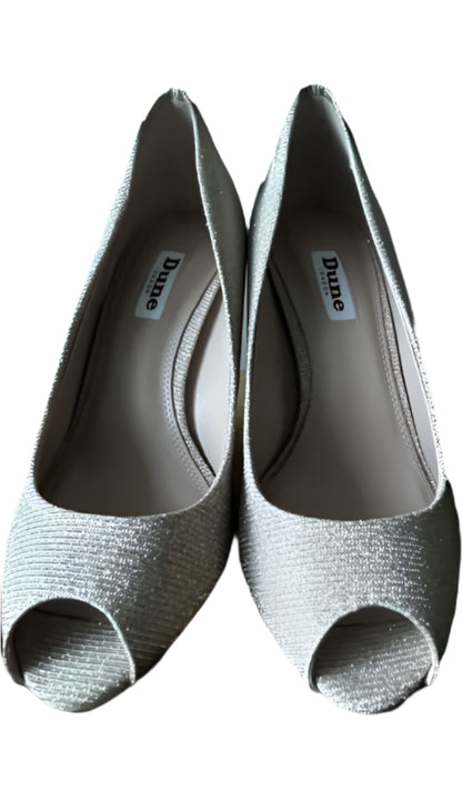 Dune Pink Blush Fabric Shoes - UK4
