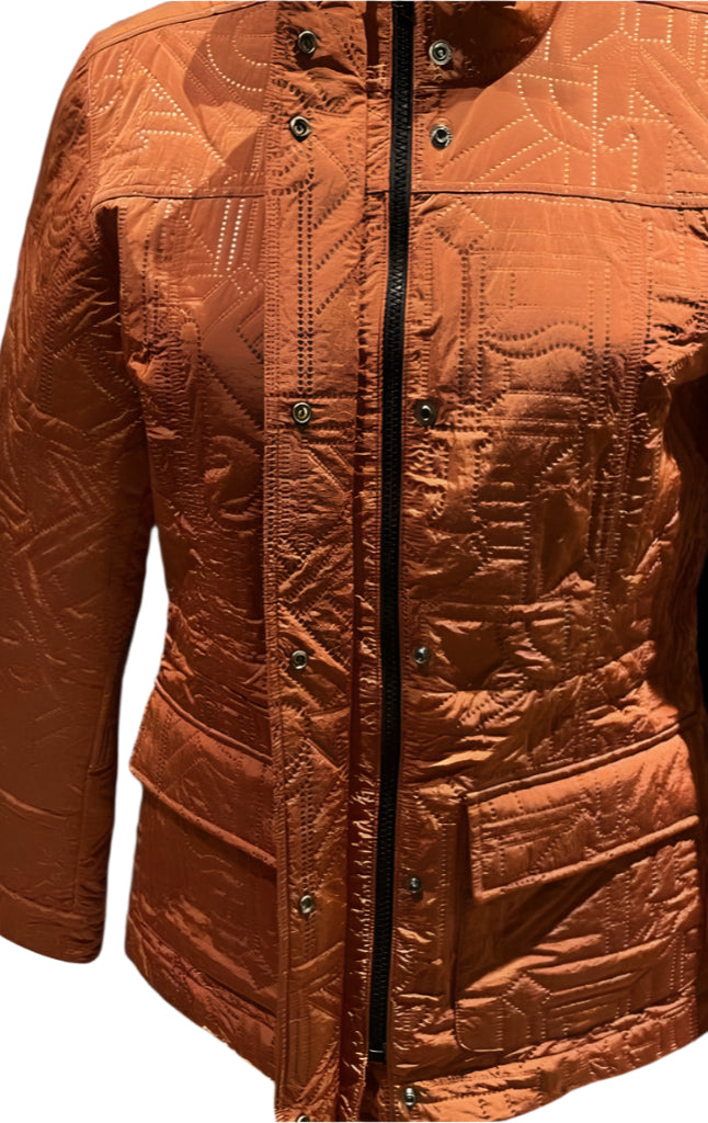 HUNTER Burnt Orange Jacket - UK S