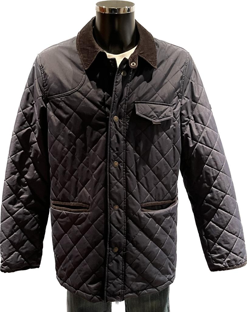 Ben Sherman Quilted Navy Jacket - XL