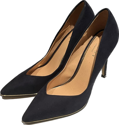 Lipsy Navy Blue Suede Shoes - UK6
