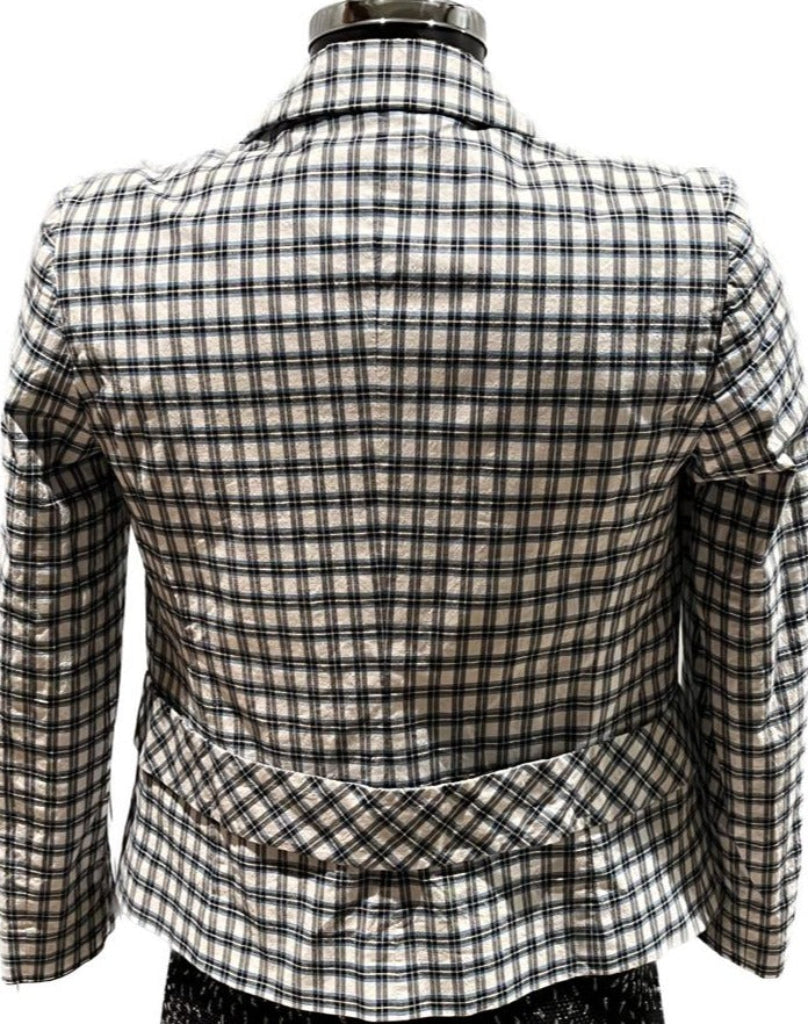 LOVE MOSCHINO Checked Jacket  - UK 6