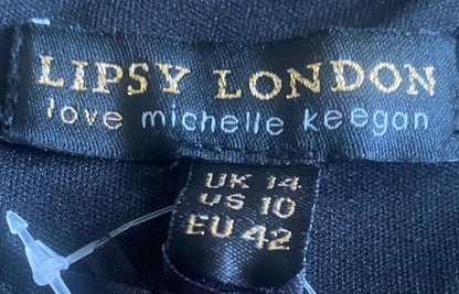 Lipsy Brown Dress size UK14 - NEW with Tags