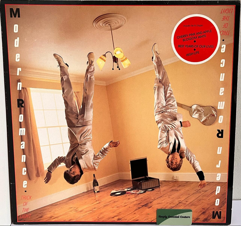 Vinyl record cover for 1983 Modern Romance - Trick of the Light