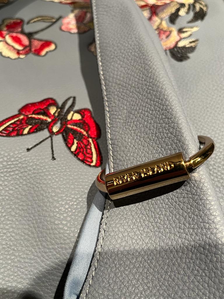 RIVER ISLAND Lavender Hobo Bag