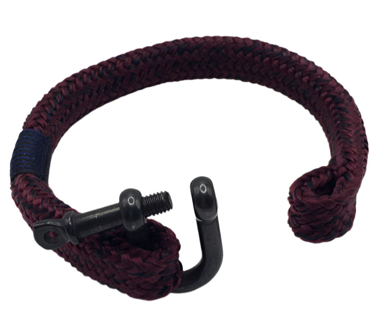 PIG & HEN Purple Rope Bracelet - With Box