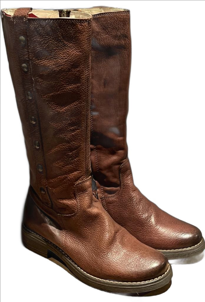 PRIMIGI Brown Leather Boots -  Size UK3.5