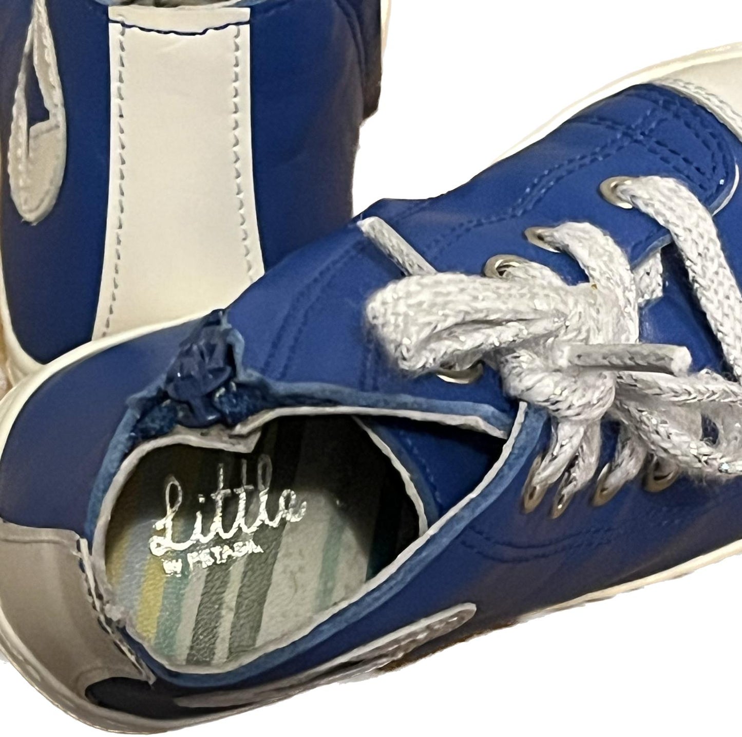 Petasil 'Little Pets' Blue POSSUM Leather Boots size EU22 UK5  Infant  NEW in Box