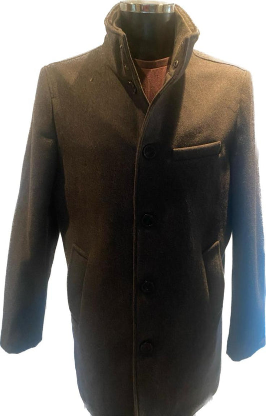 J CREW Grey Peacoat - Size L